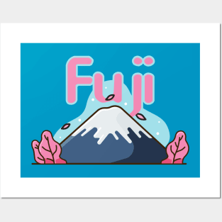Fuji Mountain Posters and Art